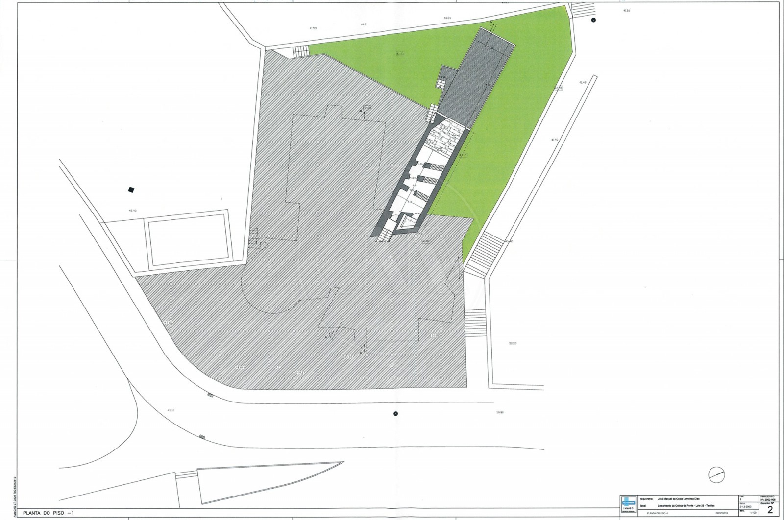 Moradia T5+1 para Venda em Nogueiró e Tenões, Braga, Braga - Planta (Imagem 1)