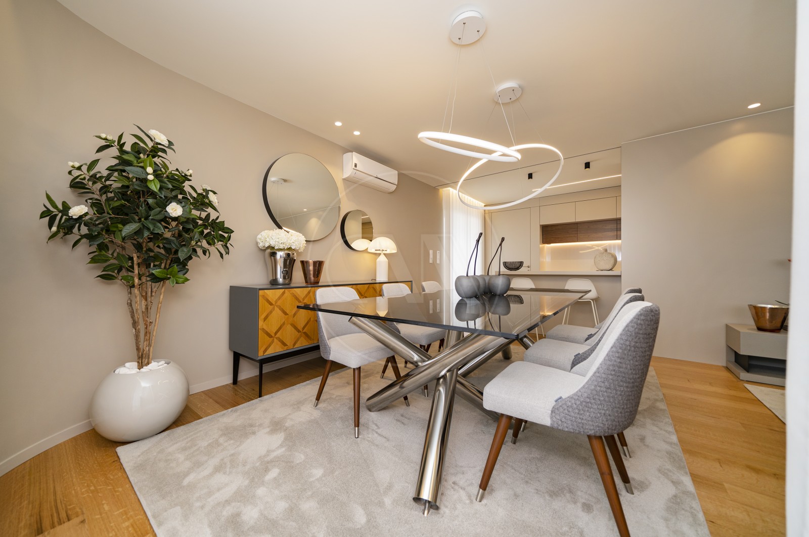 Apartment T3 for For sale in Vila Nova de Famalicão e Calendário, Vila Nova de Famalicão, Braga - Sala (Imagem 12)