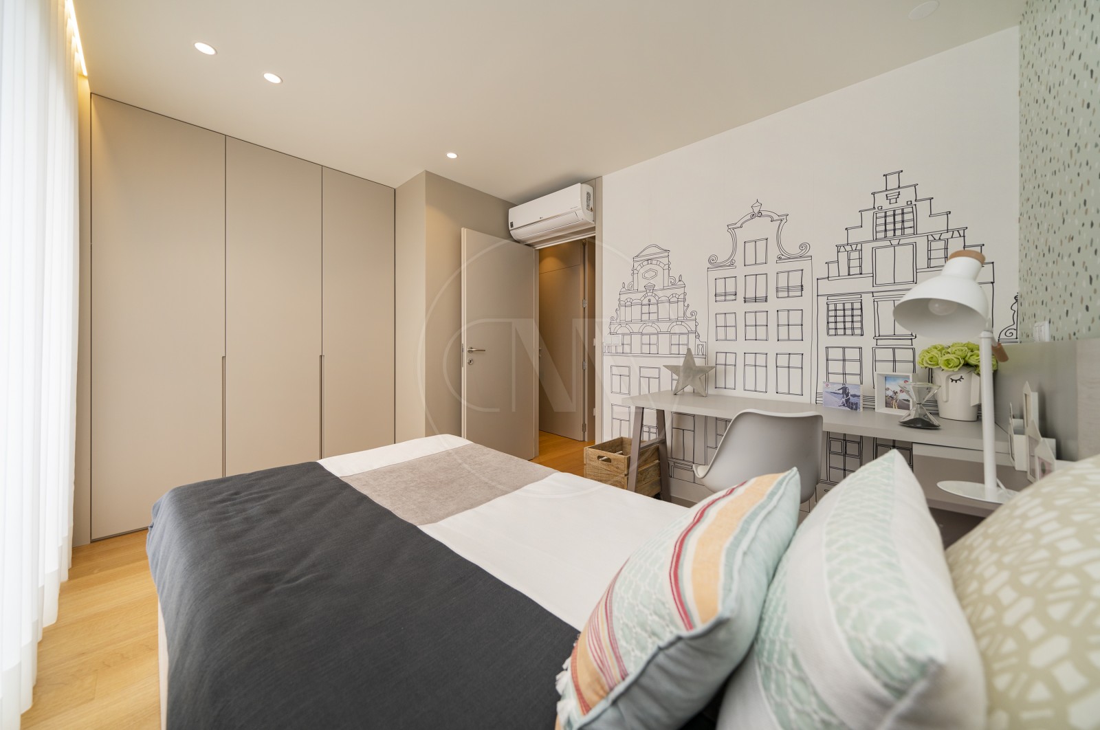 Apartment T3 for For sale in Vila Nova de Famalicão e Calendário, Vila Nova de Famalicão, Braga - Quarto (Imagem 2)