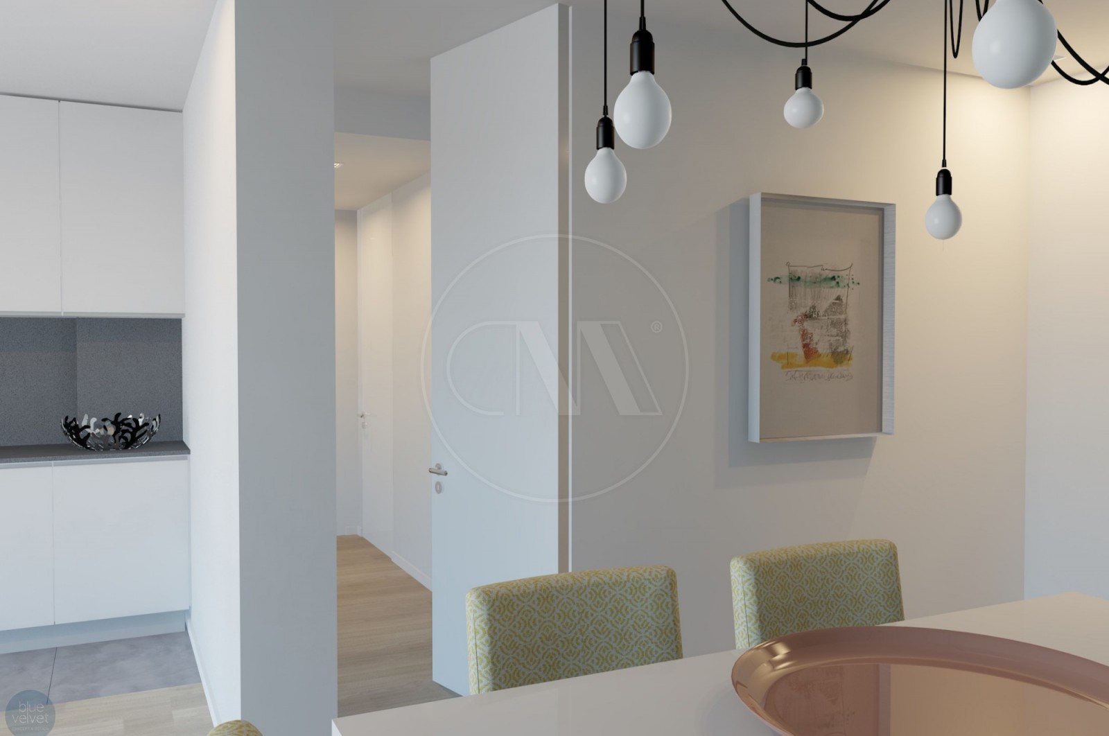 Apartamento T1+1 para Venda em Ferreiros e Gondizalves, Braga, Braga - Sala (Imagem 5)