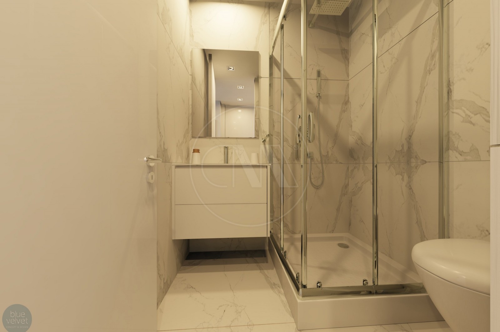 Apartamento T1+1 para Venda em Ferreiros e Gondizalves, Braga, Braga - Casa de banho (Imagem 1)