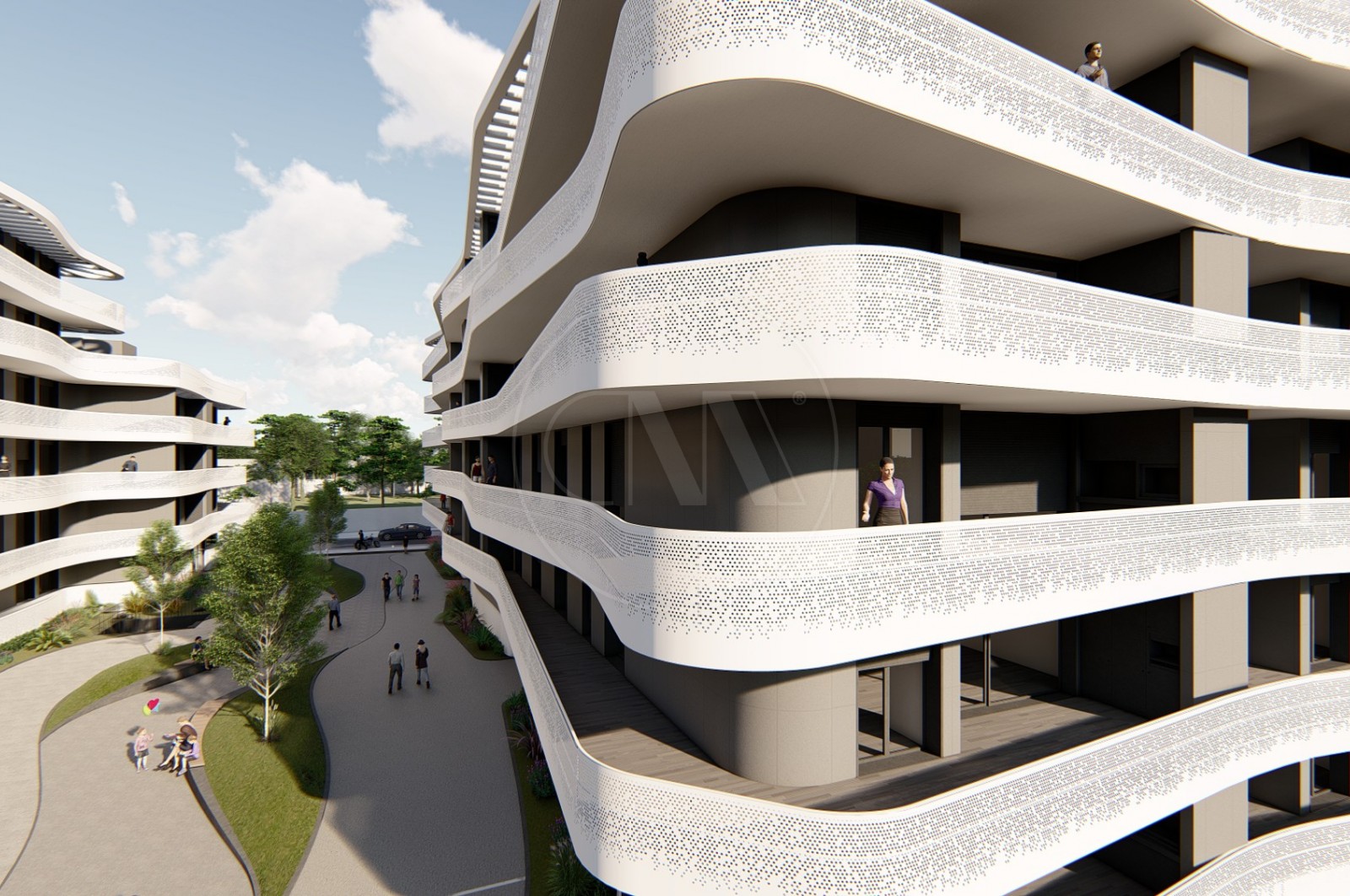 Apartamento T2 para Venda em Vila Nova de Famalicão e Calendário, Vila Nova de Famalicão, Braga - Fachada (Imagem 4)