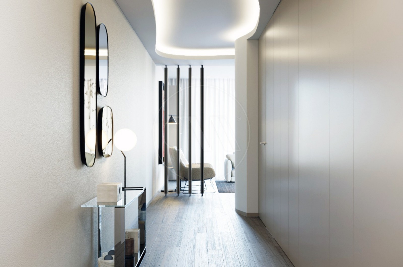 Apartamento T2 para Venda em Vila Nova de Famalicão e Calendário, Vila Nova de Famalicão, Braga - Hall de entrada (Imagem 1)