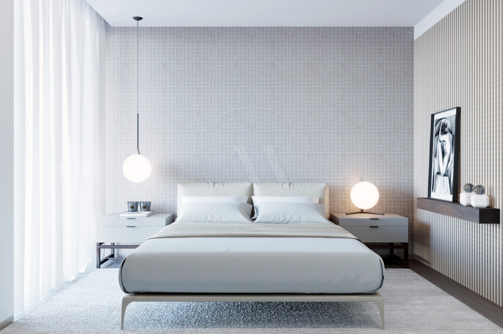 Apartamento T2 para Venda em Vila Nova de Famalicão e Calendário, Vila Nova de Famalicão, Braga - Quarto (Imagem 1)