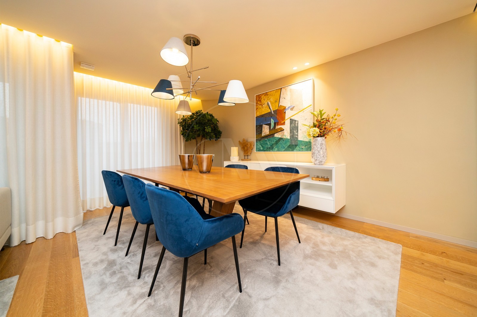 Apartment T2 for For sale in Vila Nova de Famalicão e Calendário, Vila Nova de Famalicão, Braga - Sala (Imagem 7)