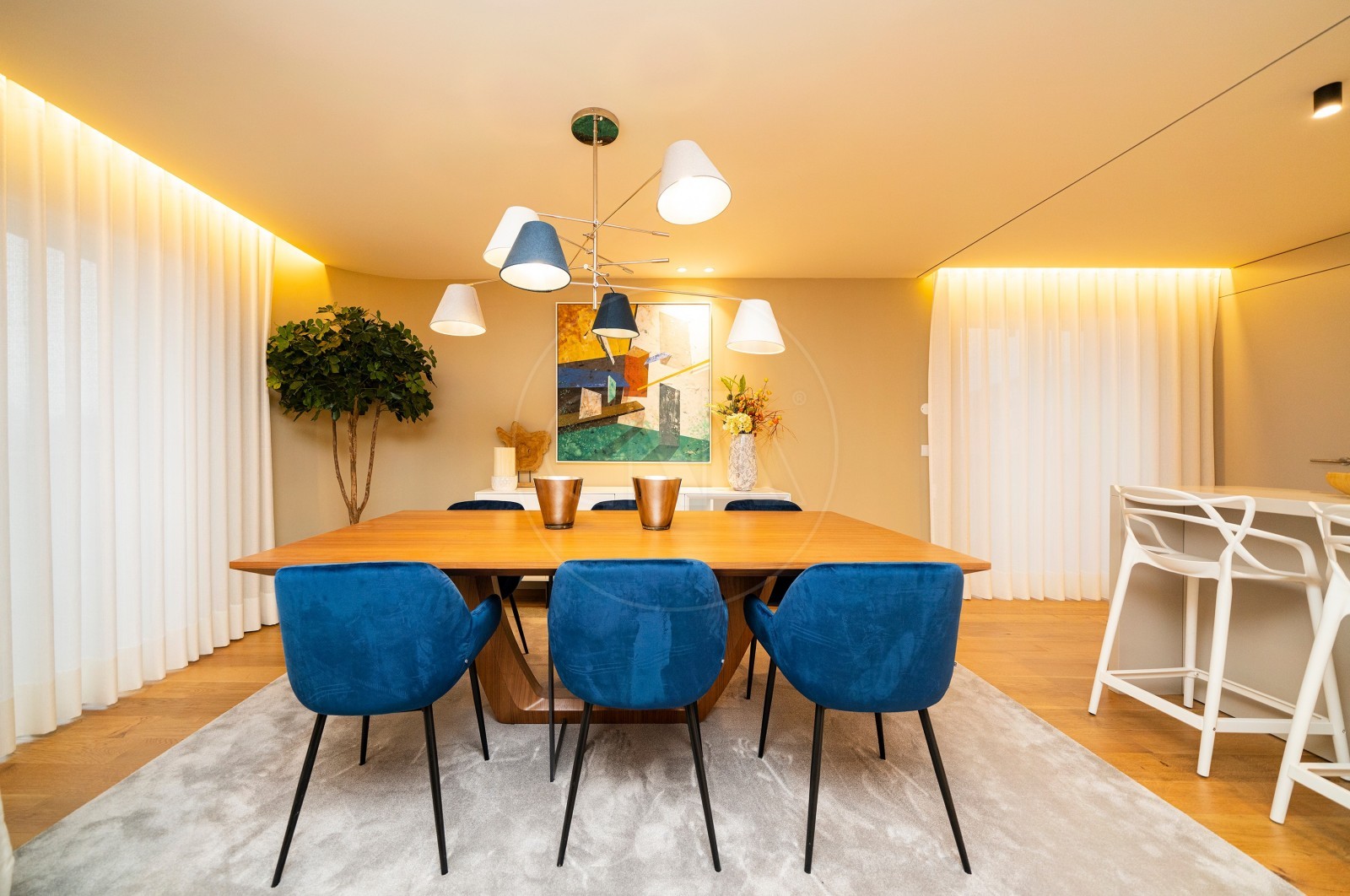 Apartment T2 for For sale in Vila Nova de Famalicão e Calendário, Vila Nova de Famalicão, Braga - Sala (Imagem 8)