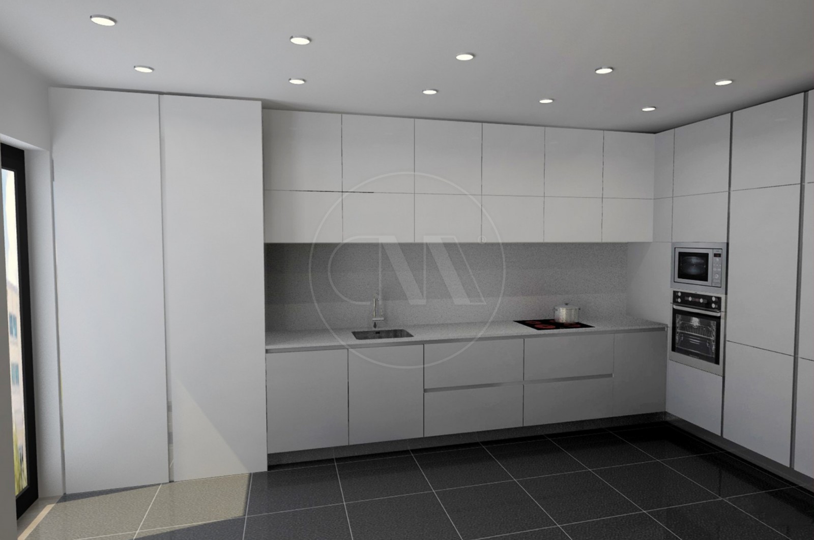 Apartamento T1+1 para Venda em Ferreiros e Gondizalves, Braga, Braga - Cozinha (Imagem 3)