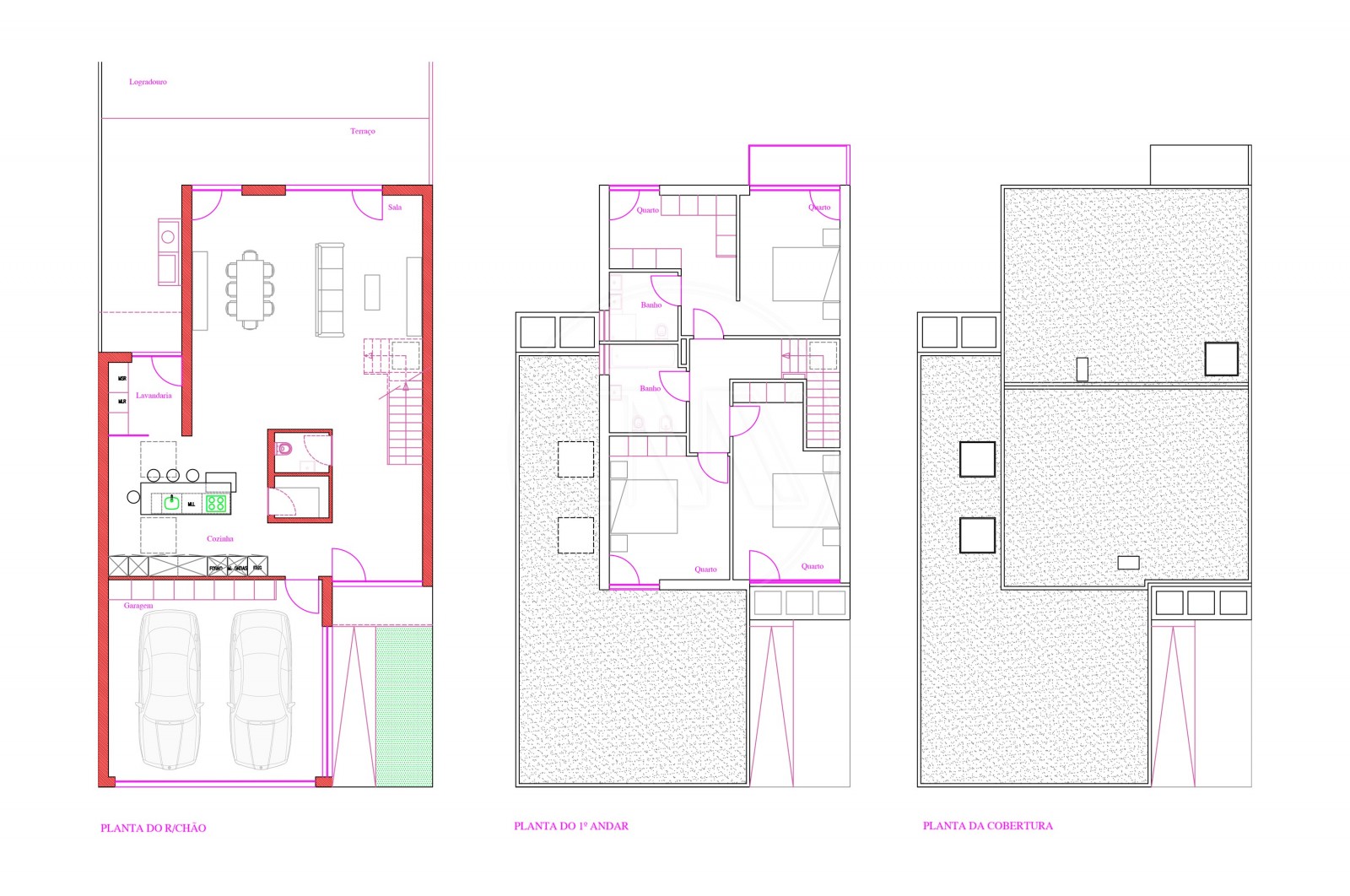 House T3 for For sale in Braga (São José de São Lázaro e São João do Souto), Braga, Braga - Planta (Imagem 3)
