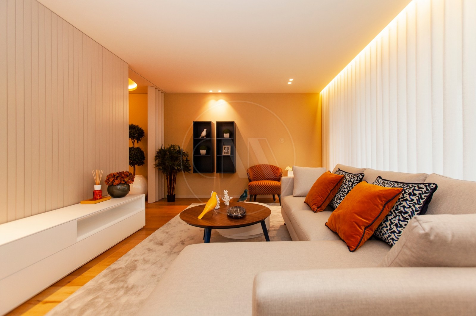 Apartamento T3+1 para Venda em Vila Nova de Famalicão e Calendário, Vila Nova de Famalicão, Braga - Sala (Imagem 4)