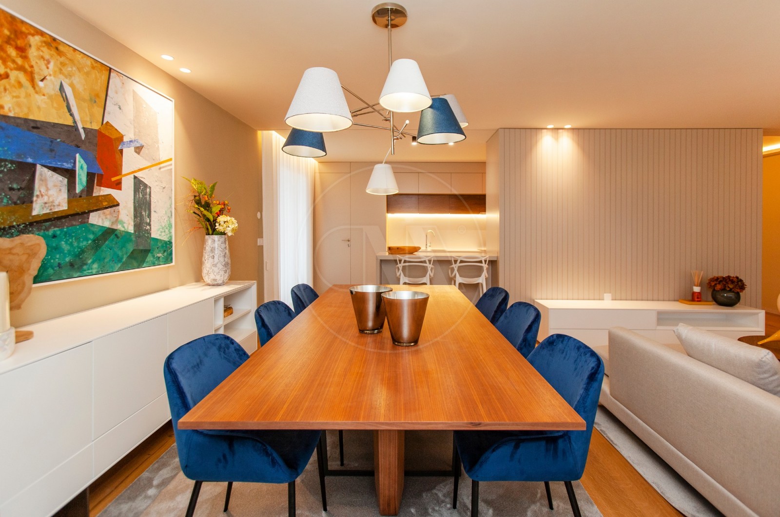 Apartamento T3+1 para Venda em Vila Nova de Famalicão e Calendário, Vila Nova de Famalicão, Braga - Sala (Imagem 9)