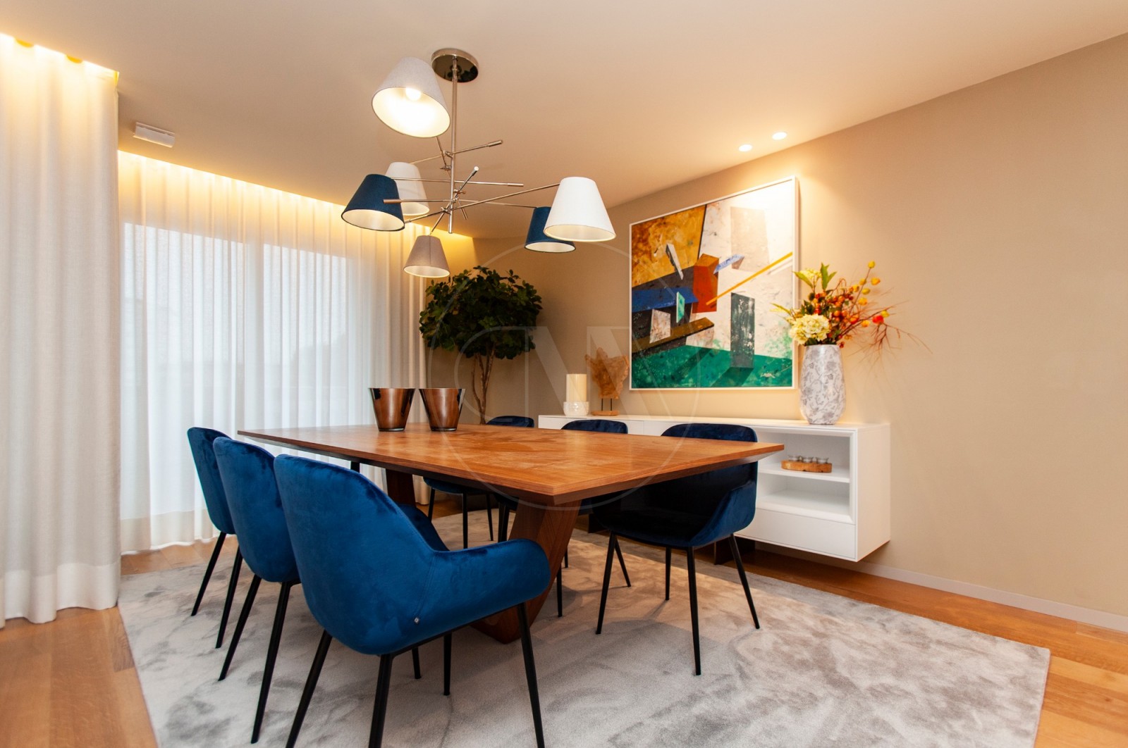 Apartamento T3+1 para Venda em Vila Nova de Famalicão e Calendário, Vila Nova de Famalicão, Braga - Sala (Imagem 7)