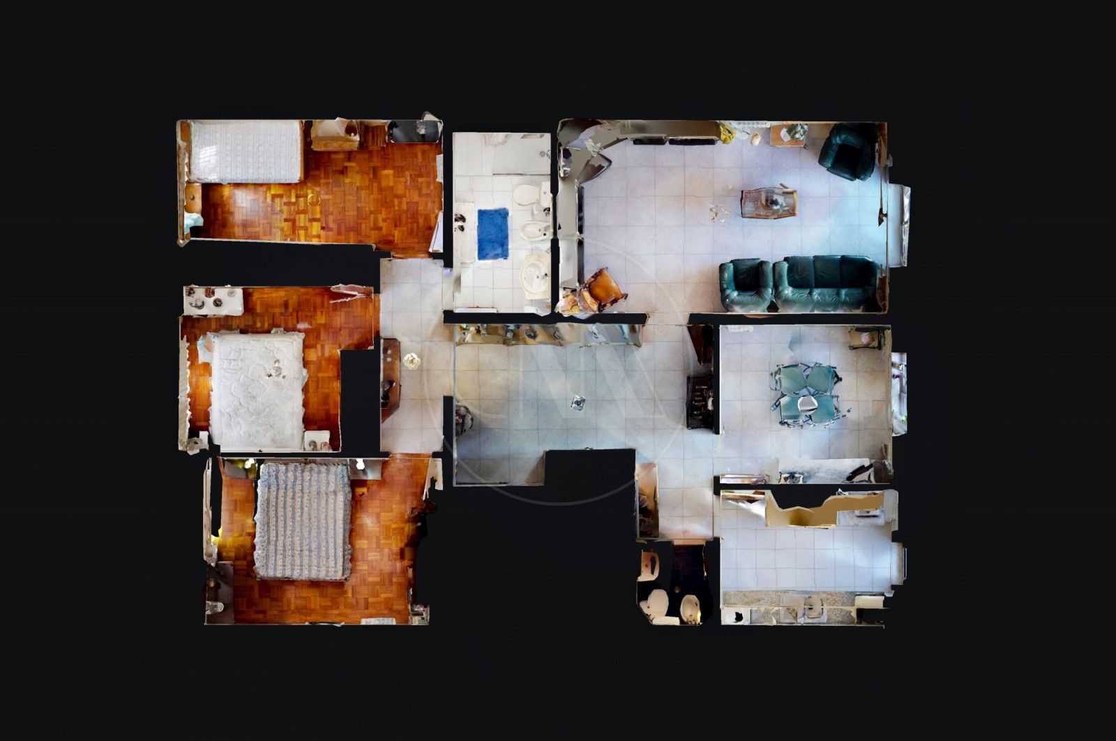 Apartamento T3+1 para Venda em Braga (São José de São Lázaro e São João do Souto), Braga, Braga - Planta (Imagem 1)