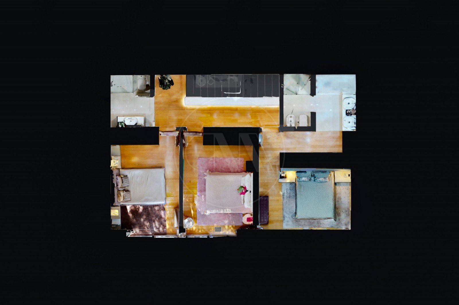 Moradia T4 para Venda em Morreira e Trandeiras, Braga, Braga - Planta (Imagem 2)