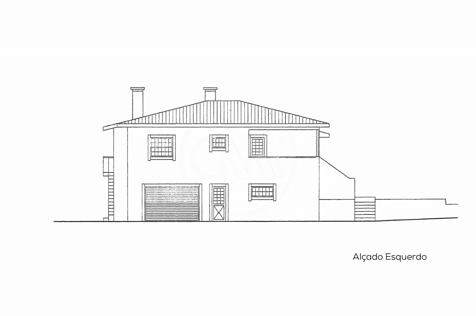 House T4 for For sale in Santa Lucrécia de Algeriz e Navarra, Braga, Braga - Planta (Imagem 2)