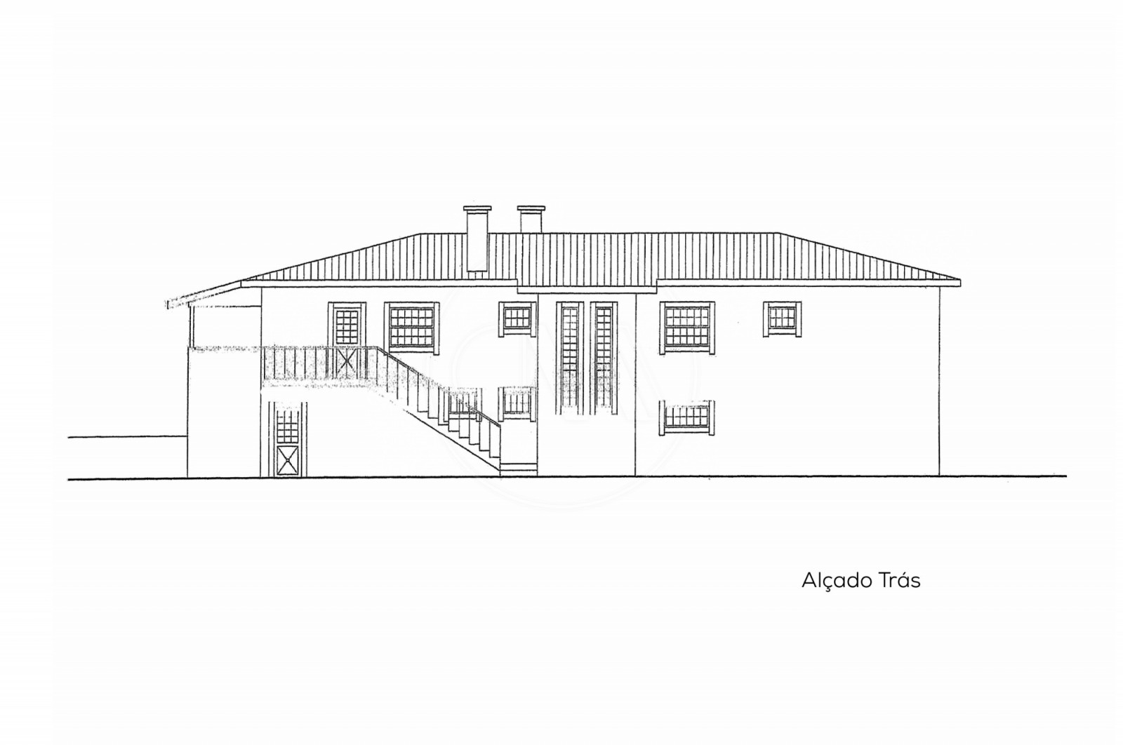 House T4 for For sale in Santa Lucrécia de Algeriz e Navarra, Braga, Braga - Planta (Imagem 3)