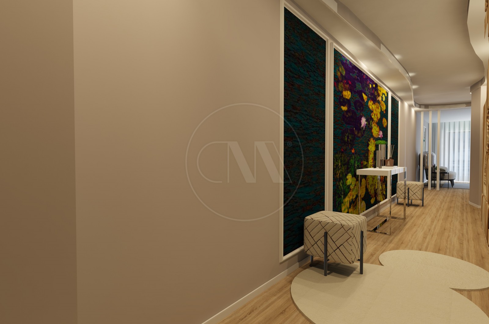 Apartamento T3 para Venda em Vila Nova de Famalicão e Calendário, Vila Nova de Famalicão, Braga - Hall de entrada (Imagem 3)