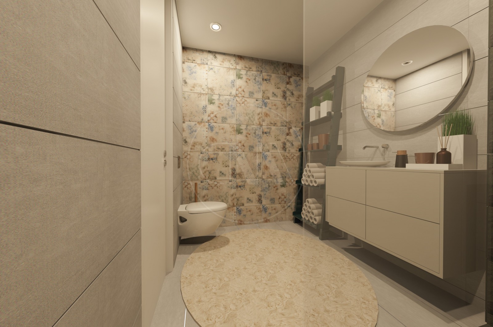 Apartamento T3 para Venda em Vila Nova de Famalicão e Calendário, Vila Nova de Famalicão, Braga - Casa de banho (Imagem 1)