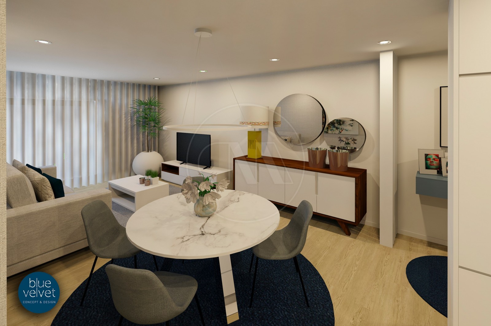 Apartamento T3 para Venda em Ferreiros e Gondizalves, Braga, Braga - Sala (Imagem 1)