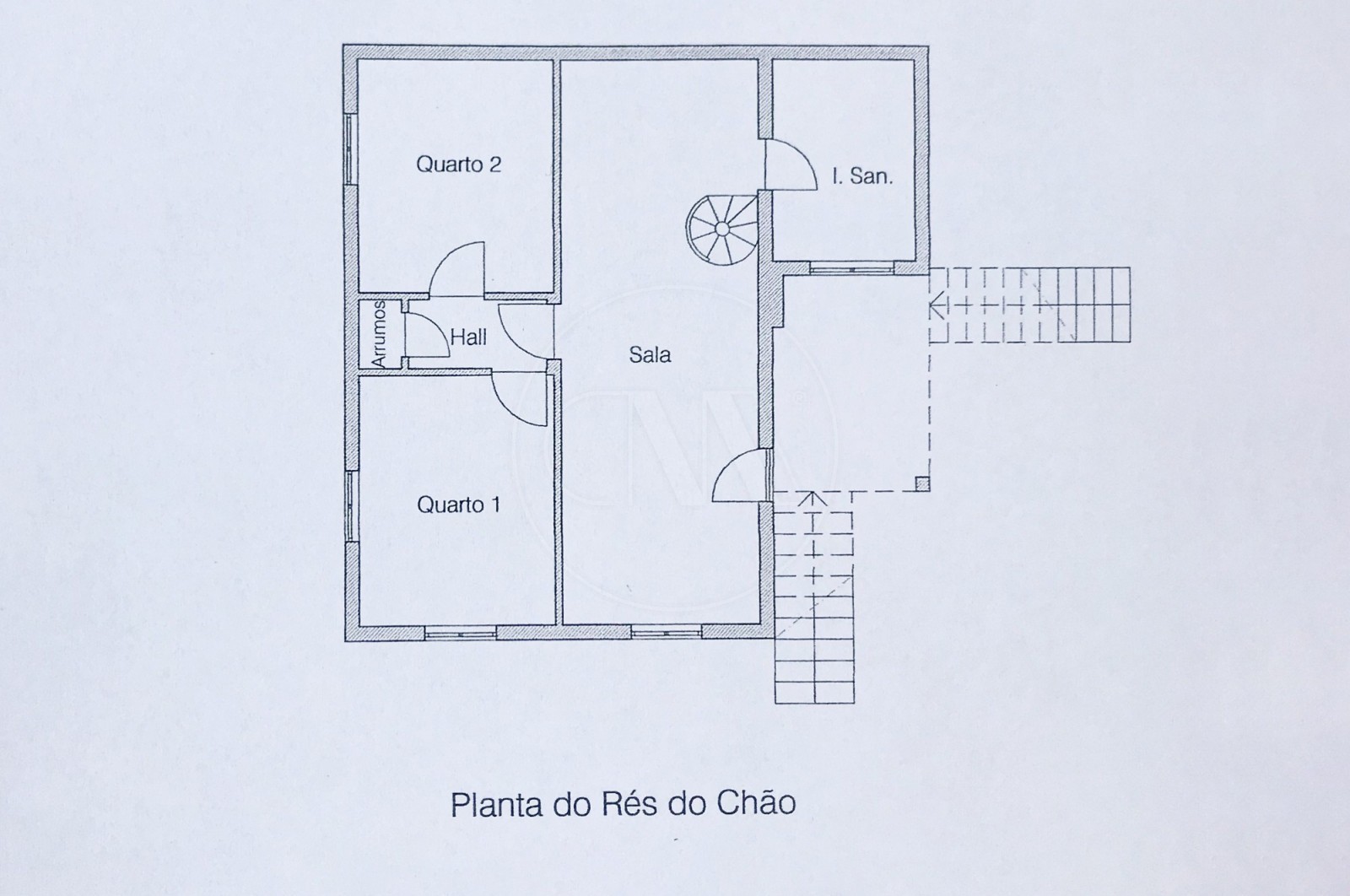 Moradia T4 para Venda em Dornelas, Amares, Braga - Planta (Imagem 1)