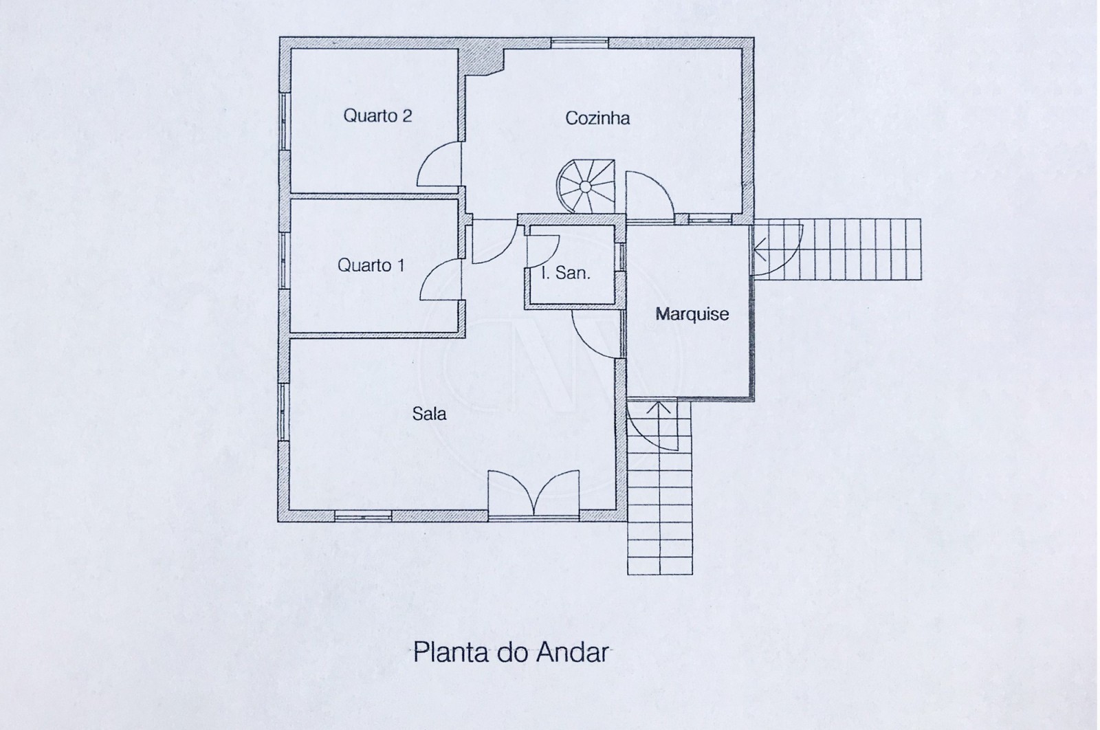 Moradia T4 para Venda em Dornelas, Amares, Braga - Planta (Imagem 2)