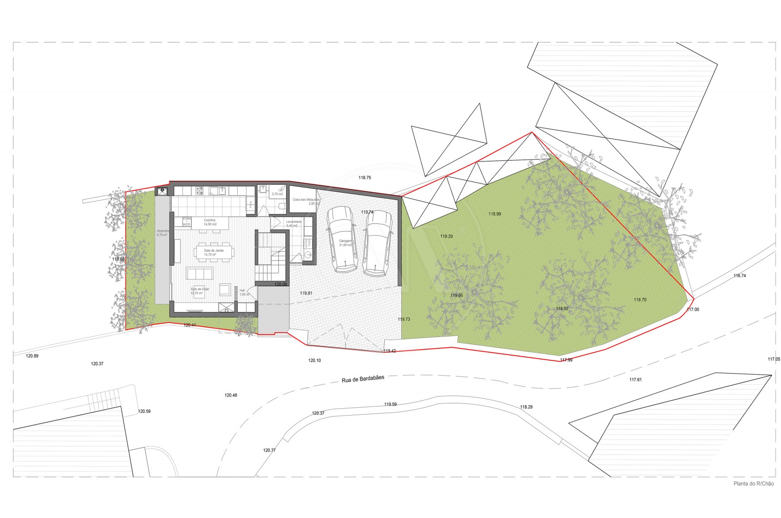 Moradia T4 para Venda em Dornelas, Amares, Braga - Planta (Imagem 3)