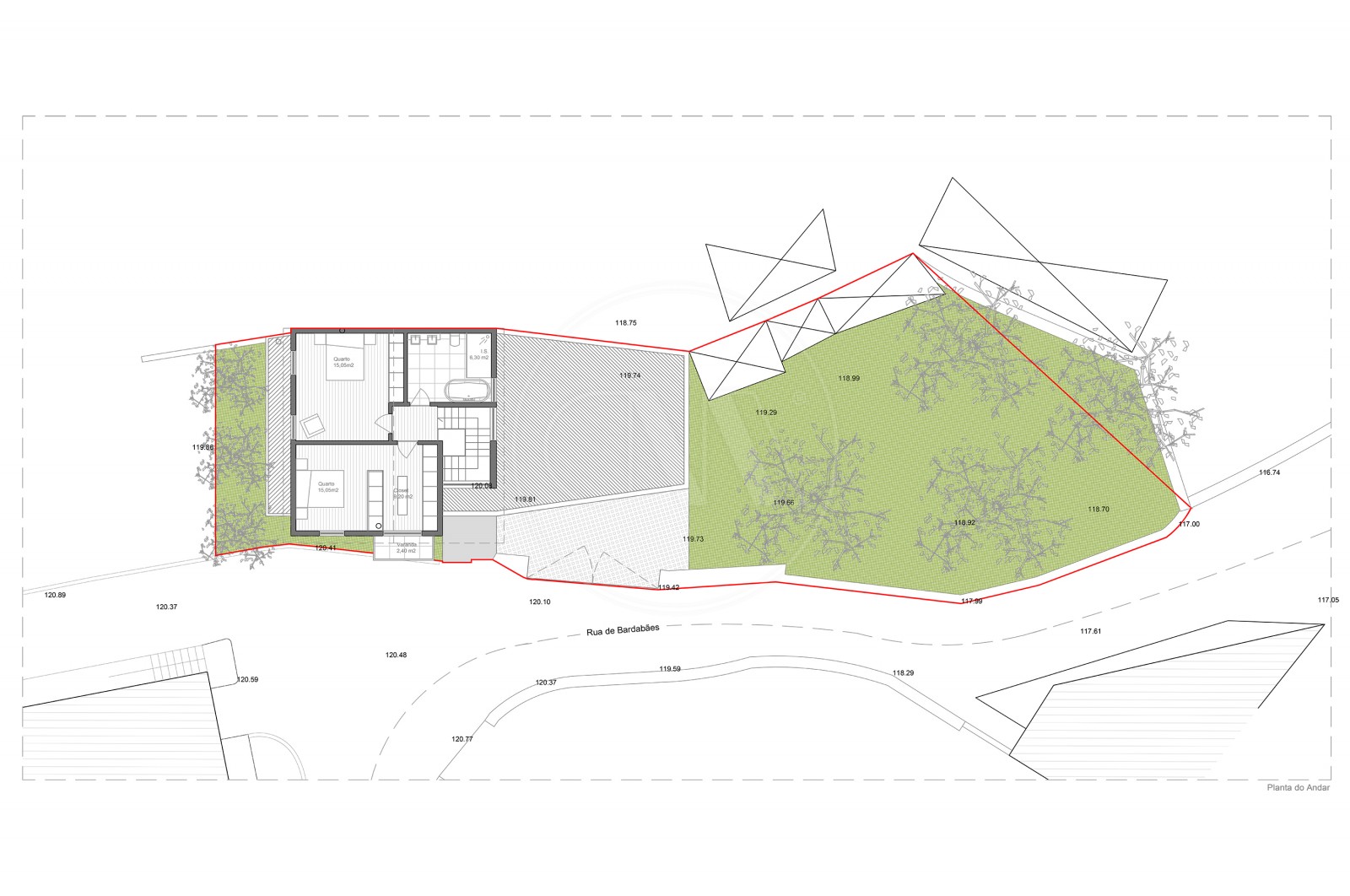 Moradia T4 para Venda em Dornelas, Amares, Braga - Planta (Imagem 4)