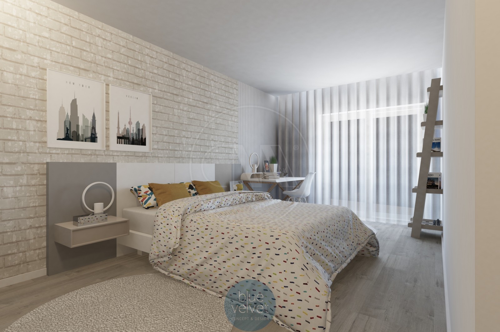 Apartamento T2 para Venda em Póvoa de Lanhoso (Nossa Senhora do Amparo), Póvoa de Lanhoso, Braga - Quarto (Imagem 1)