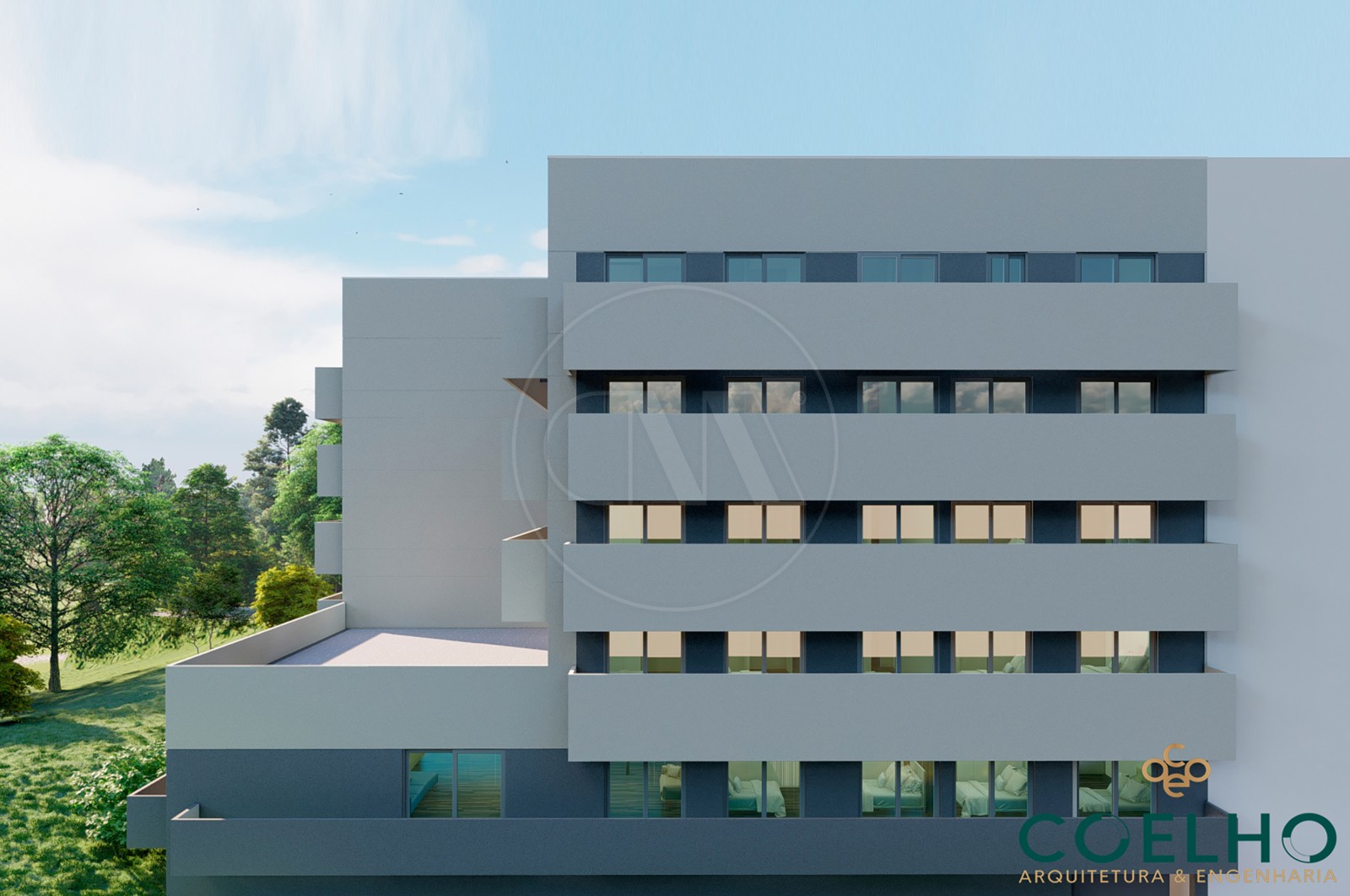 Apartamento T2 para Venda em Póvoa de Lanhoso (Nossa Senhora do Amparo), Póvoa de Lanhoso, Braga - Fachada (Imagem 6)
