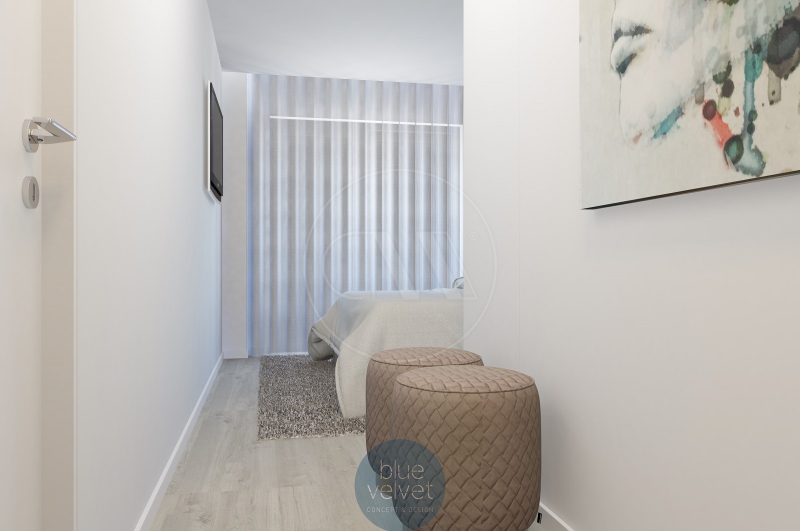 Apartamento T2 para Venda em Póvoa de Lanhoso (Nossa Senhora do Amparo), Póvoa de Lanhoso, Braga - Corredor (Imagem 2)