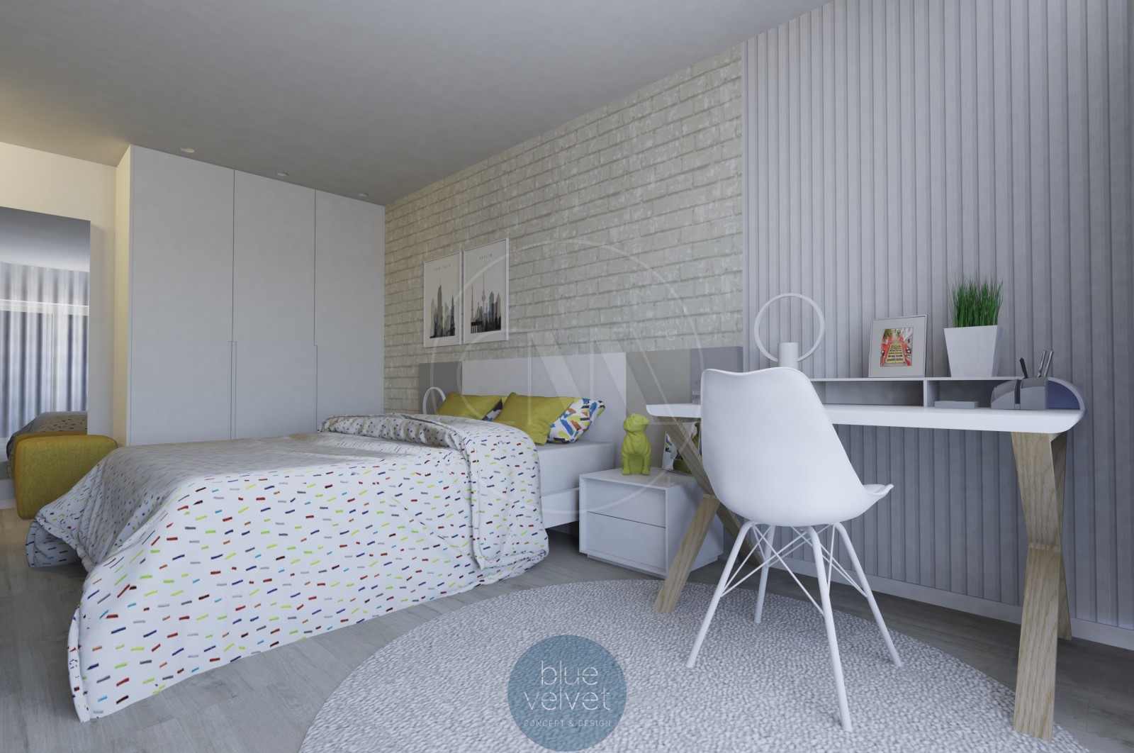 Apartamento T1 para Venda em Póvoa de Lanhoso (Nossa Senhora do Amparo), Póvoa de Lanhoso, Braga - Quarto (Imagem 3)