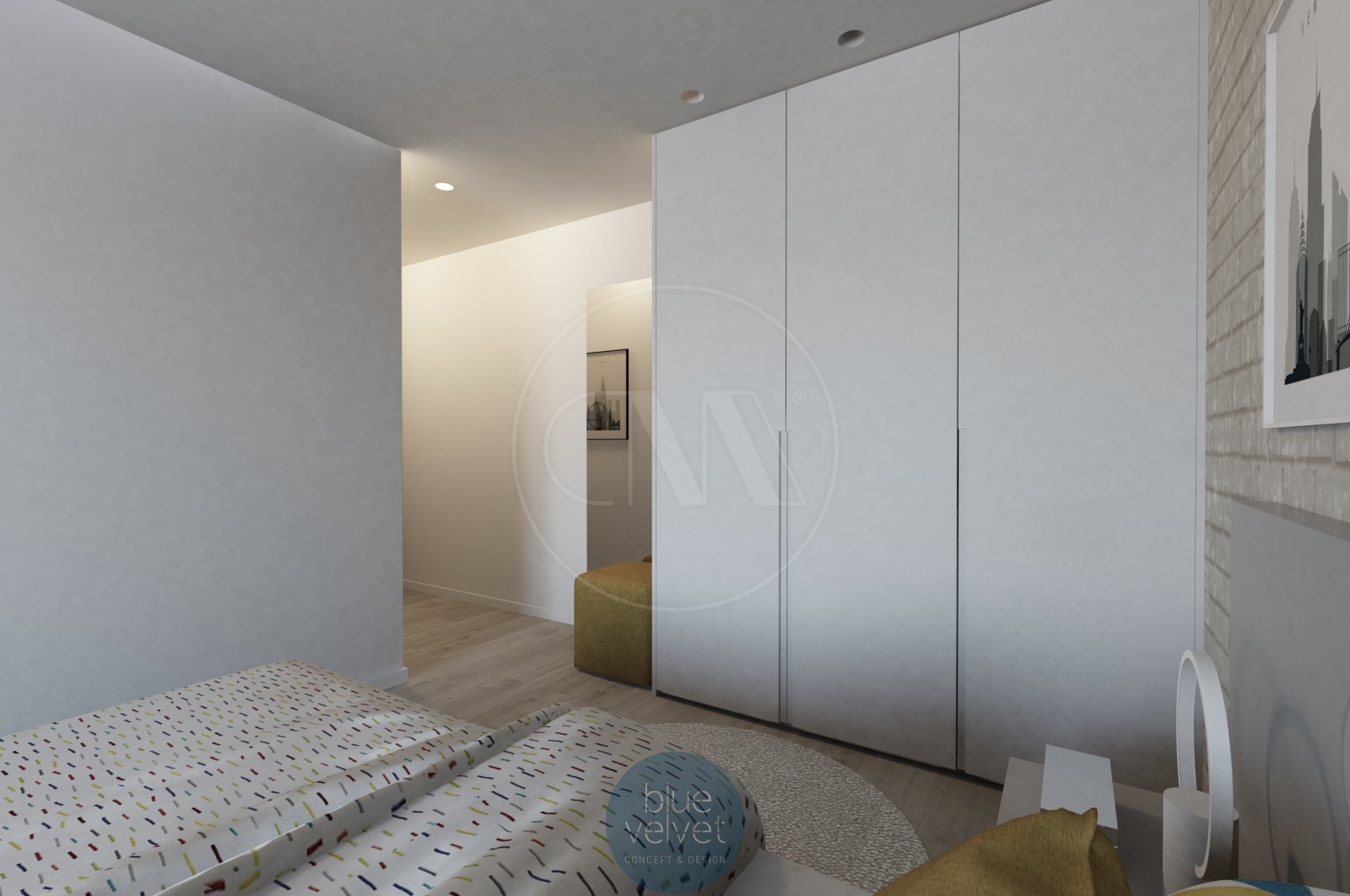 Apartamento T1 para Venda em Póvoa de Lanhoso (Nossa Senhora do Amparo), Póvoa de Lanhoso, Braga - Quarto (Imagem 5)
