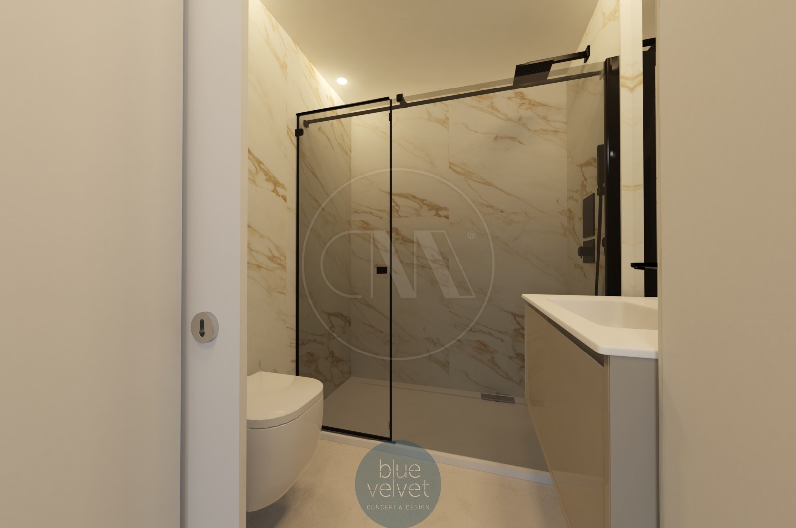 Apartamento T1 para Venda em Póvoa de Lanhoso (Nossa Senhora do Amparo), Póvoa de Lanhoso, Braga - Casa de banho (Imagem 2)