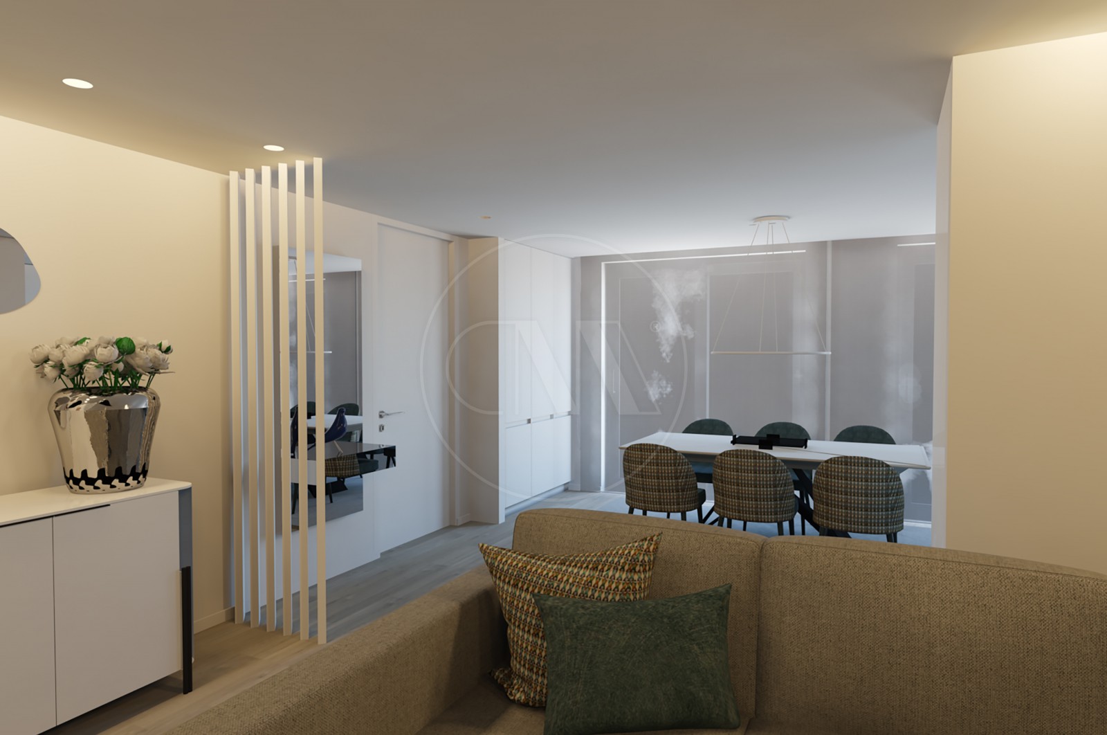 Apartamento T1 para Venda em Póvoa de Lanhoso (Nossa Senhora do Amparo), Póvoa de Lanhoso, Braga - Sala (Imagem 2)