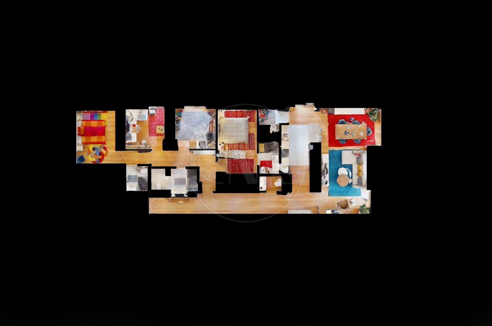 Apartment T4 for For sale in Vila Nova de Famalicão e Calendário, Vila Nova de Famalicão, Braga - Planta (Imagem 1)