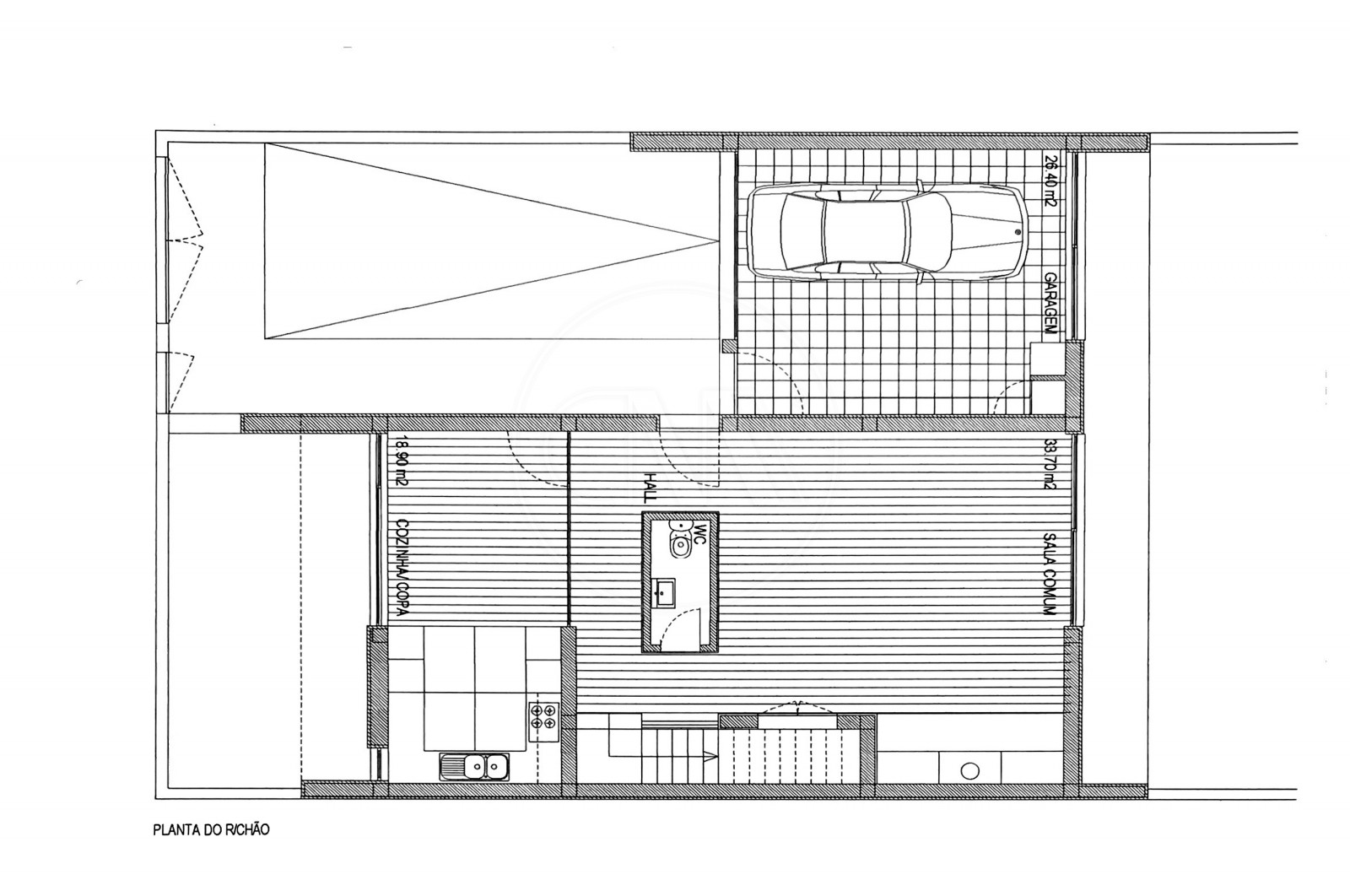 Moradia T3 para Venda em Lamas, Braga, Braga - Planta (Imagem 3)