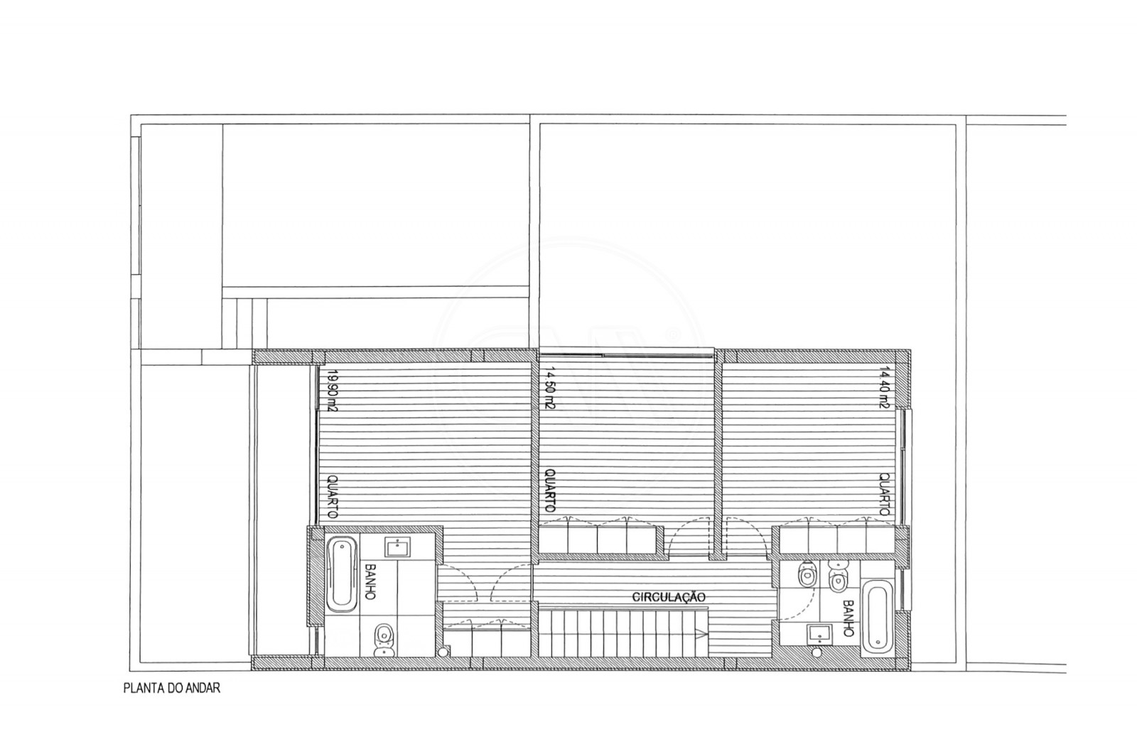 Moradia T3 para Venda em Lamas, Braga, Braga - Planta (Imagem 4)