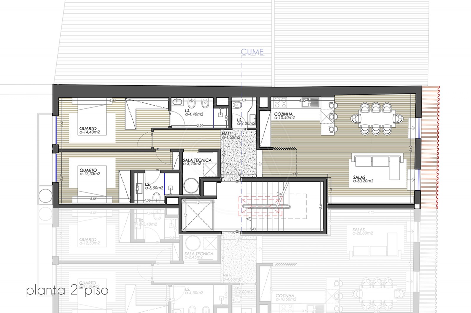 Apartment T2 for For sale in Braga (São Vítor), Braga, Braga - Planta (Imagem 2)