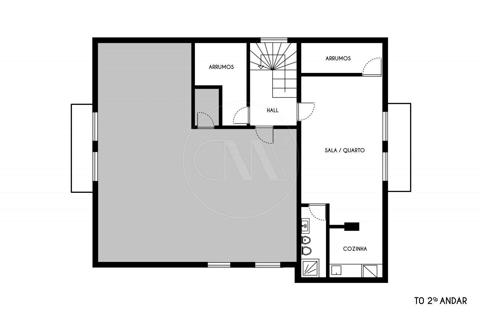 Moradia T6 para Venda em Sequeira, Braga, Braga - Planta (Imagem 4)