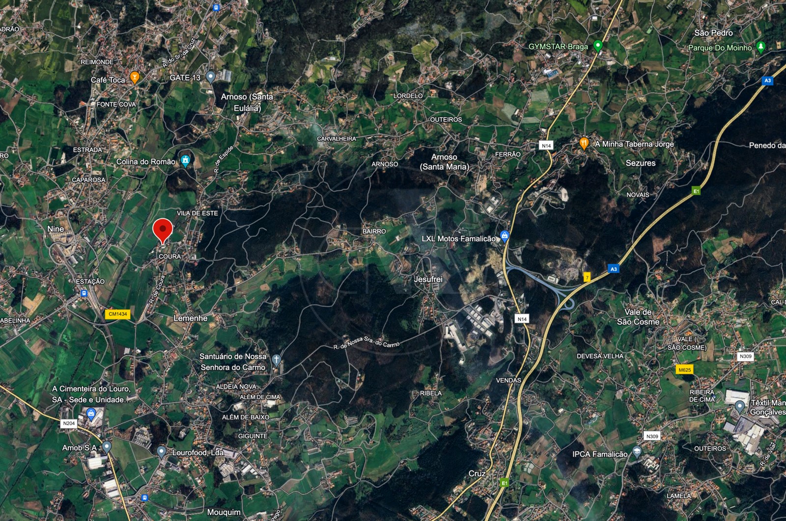 Moradia T4+1 para Venda em Nine, Vila Nova de Famalicão, Braga - Área envolvente (Imagem 3)