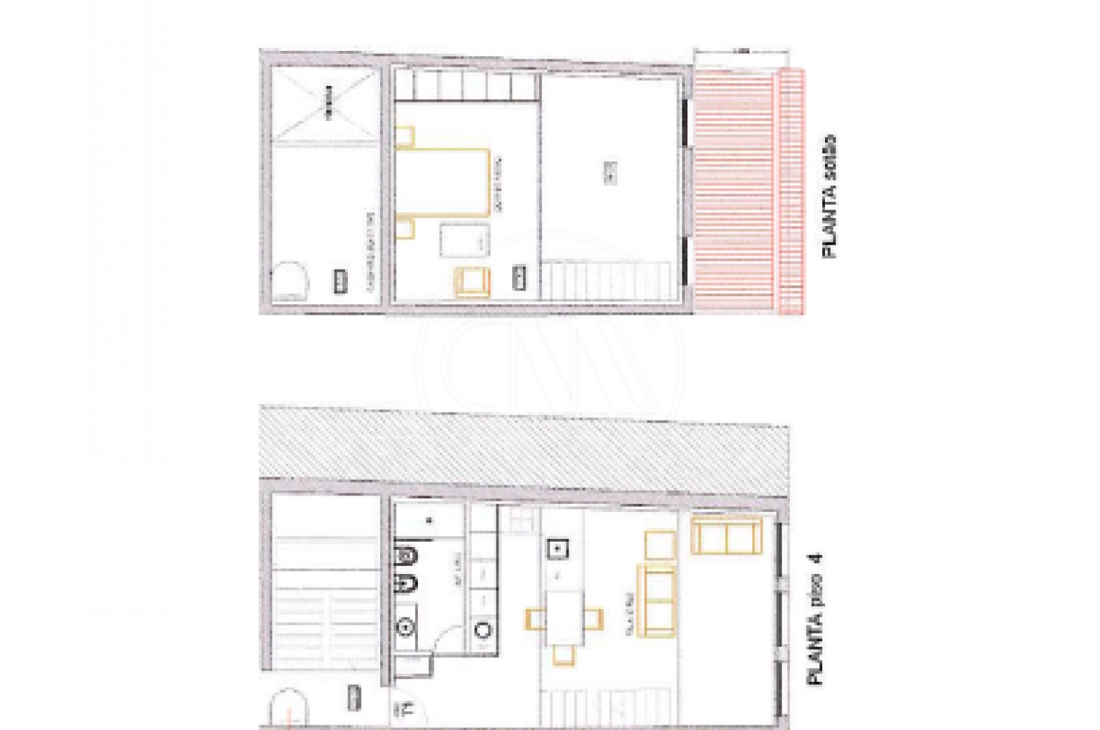 Apartamento T1 para Venda em Braga (São Vítor), Braga, Braga - Planta (Imagem 1)