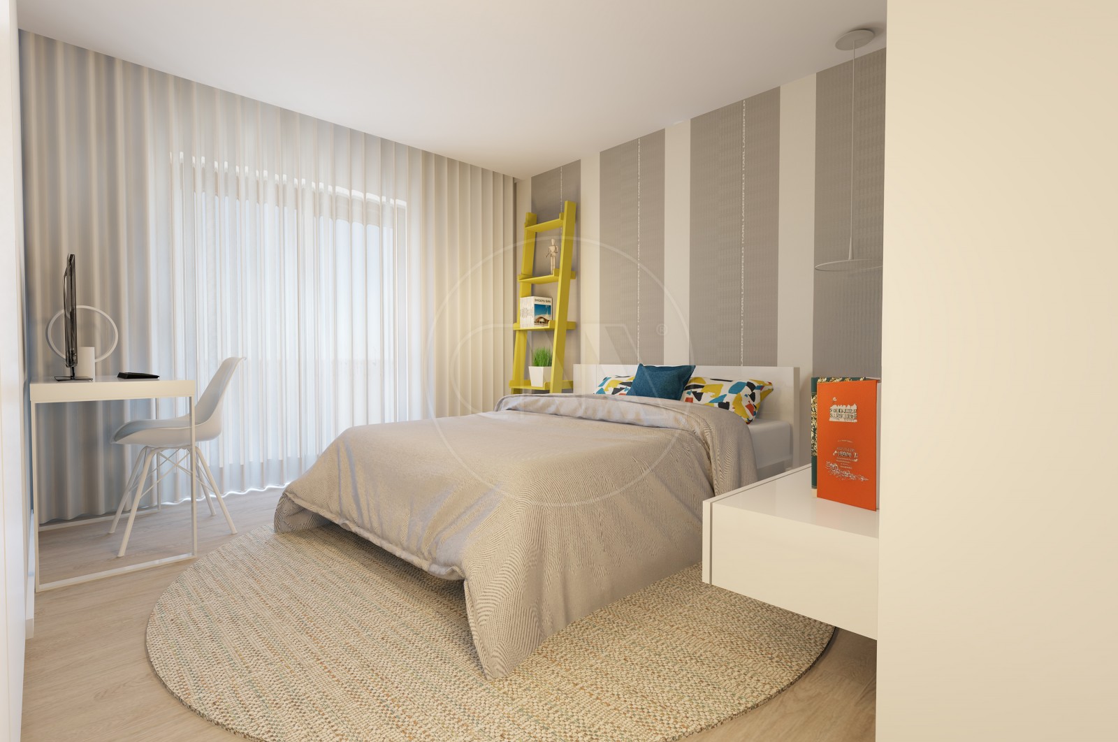 Apartamento T2 para Venda em Ferreiros e Gondizalves, Braga, Braga - Quarto (Imagem 3)