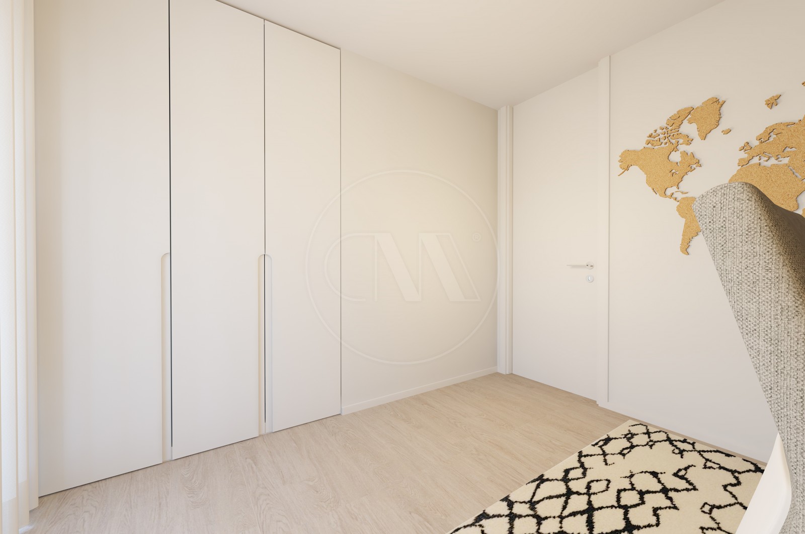 Apartamento T2 para Venda em Ferreiros e Gondizalves, Braga, Braga - Quarto (Imagem 7)