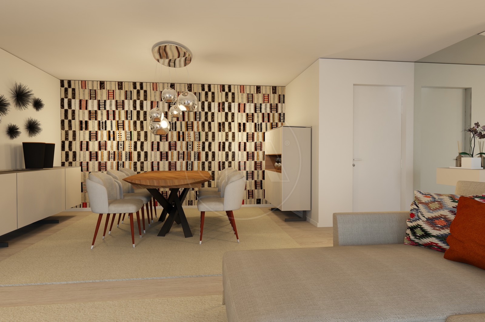 Apartamento T2 para Venda em Ferreiros e Gondizalves, Braga, Braga - Sala (Imagem 2)