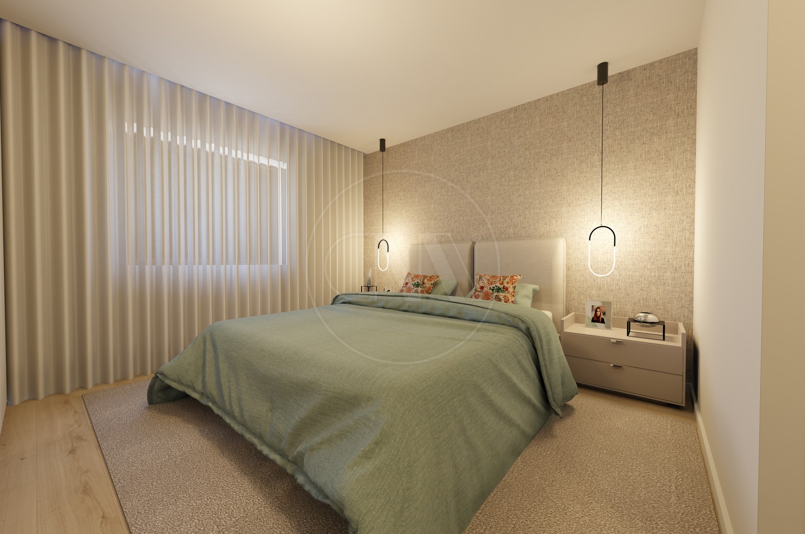 Apartamento T2 para Venda em Ferreiros e Gondizalves, Braga, Braga - Quarto (Imagem 3)