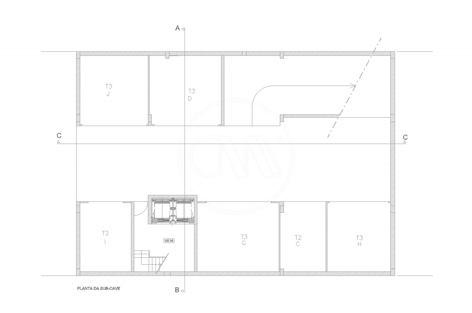 Apartamento T3 para Venda em Ferreiros e Gondizalves, Braga, Braga - Planta (Imagem 9)