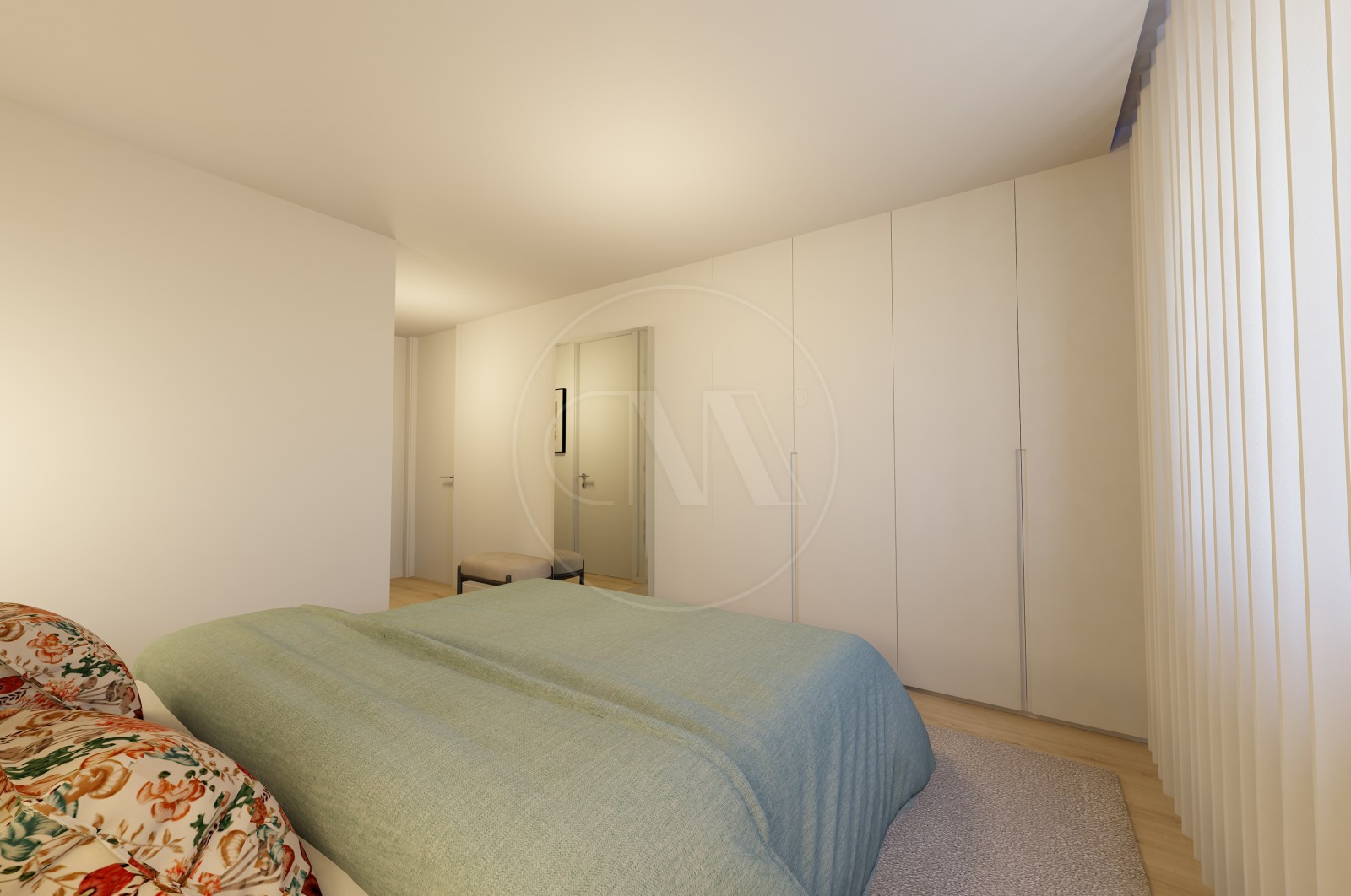 Apartamento T2 para Venda em Ferreiros e Gondizalves, Braga, Braga - Quarto (Imagem 3)
