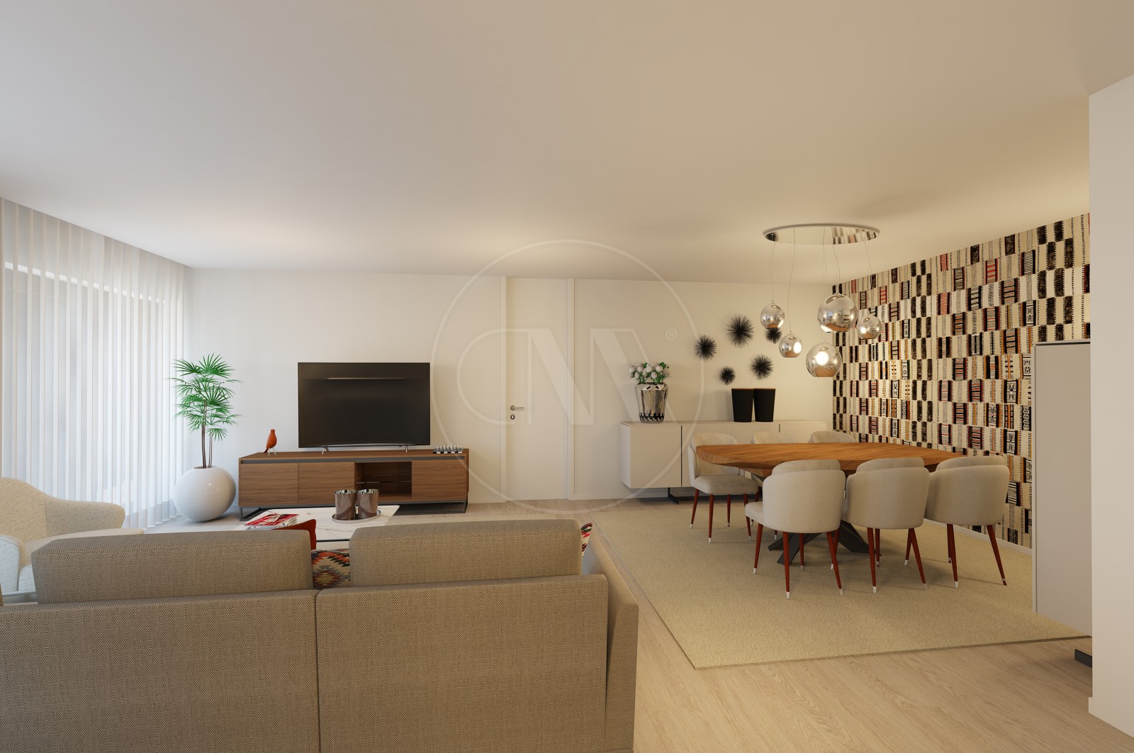 Apartamento T2 para Venda em Ferreiros e Gondizalves, Braga, Braga - Sala (Imagem 4)