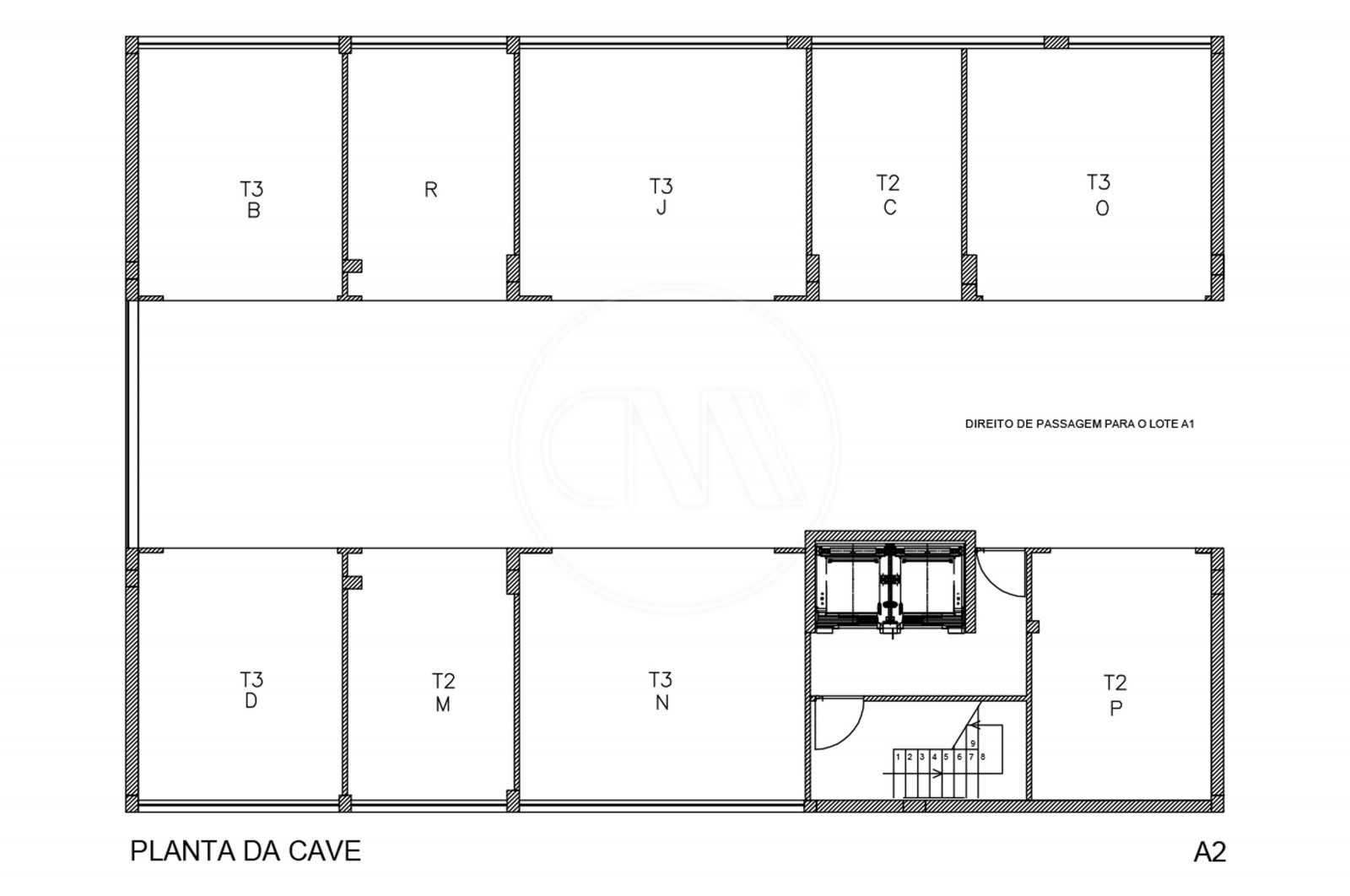 Apartamento T2 para Venda em Ferreiros e Gondizalves, Braga, Braga - Planta (Imagem 6)