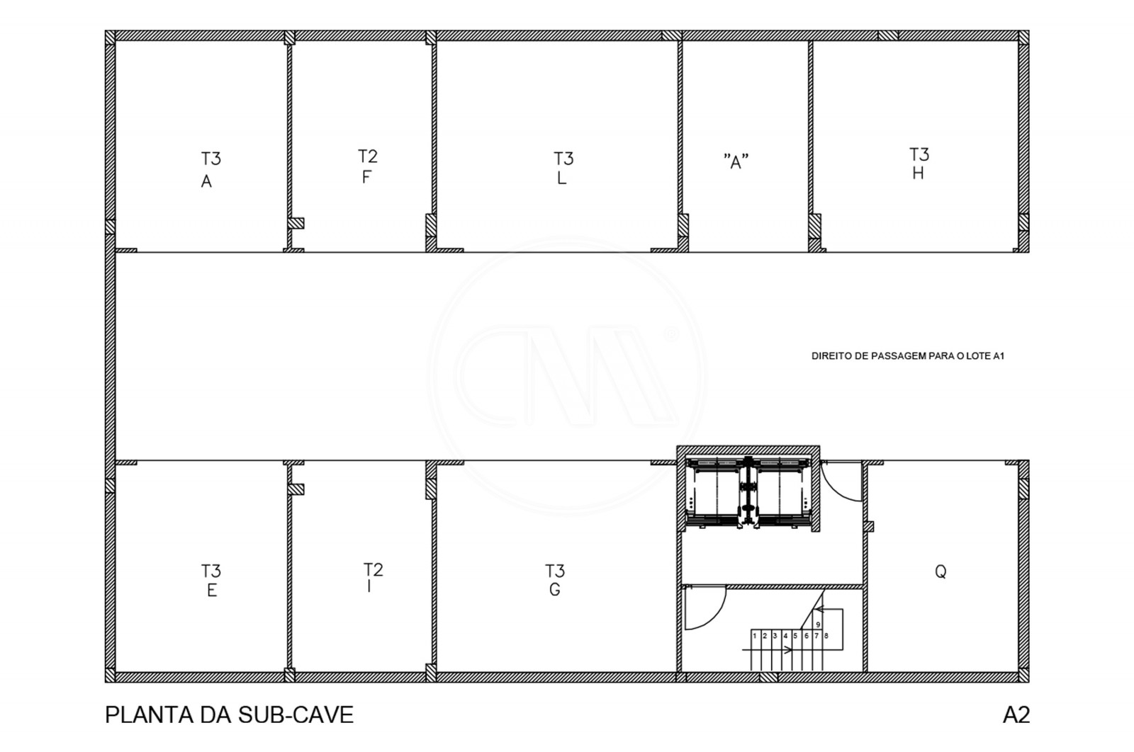Apartamento T2 para Venda em Ferreiros e Gondizalves, Braga, Braga - Planta (Imagem 7)