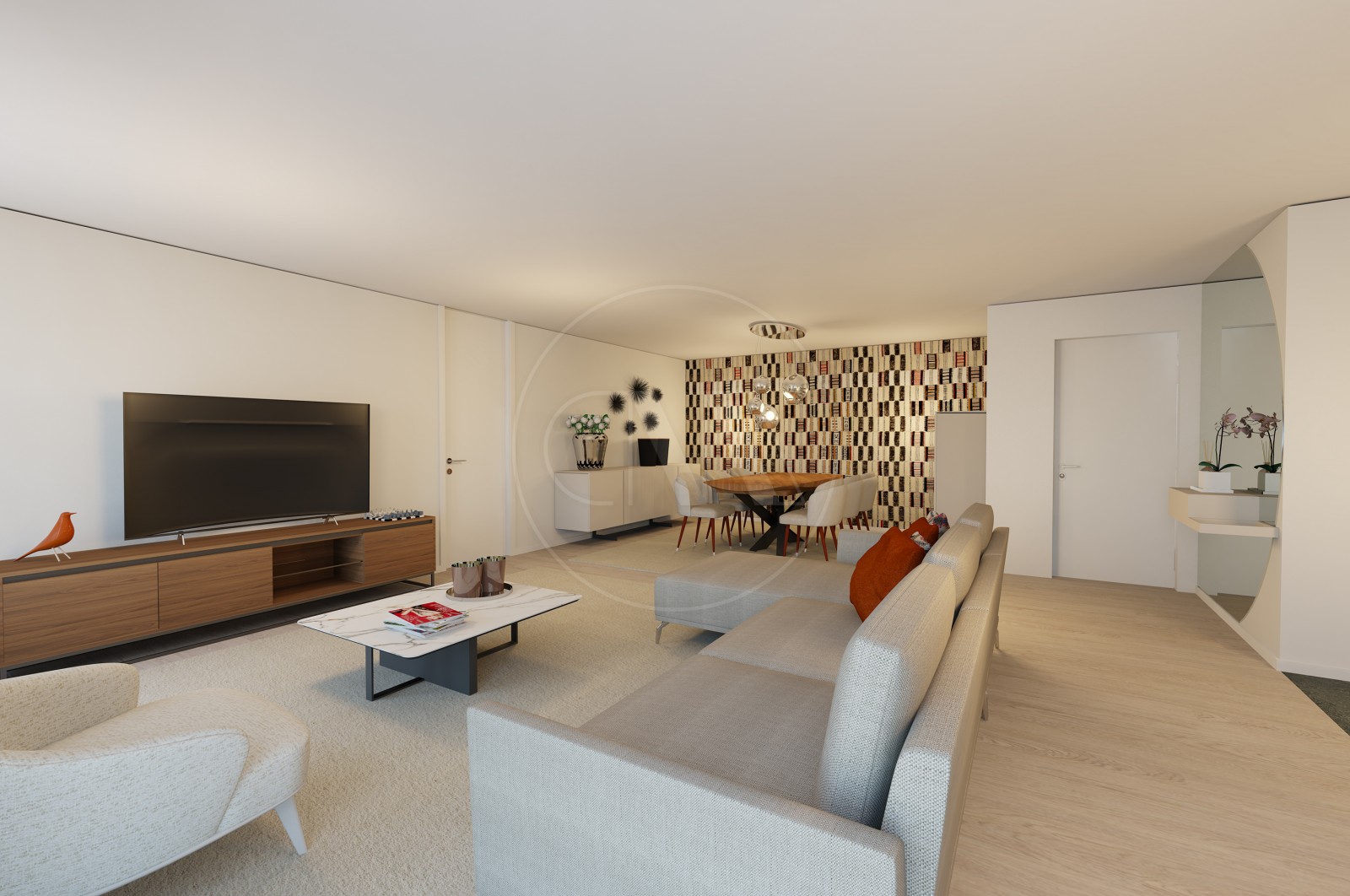 Apartamento T3 para Venda em Ferreiros e Gondizalves, Braga, Braga - Sala (Imagem 2)